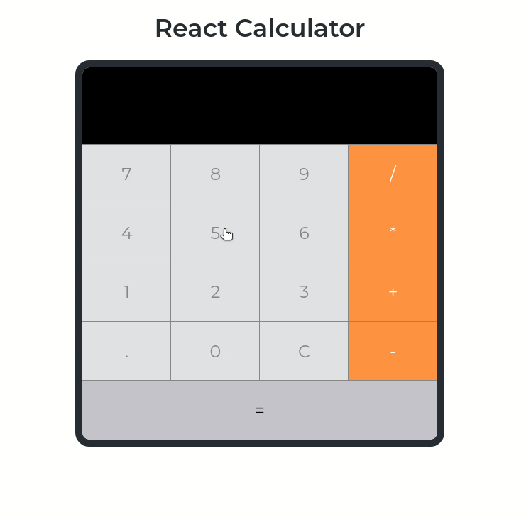 working of our calculator